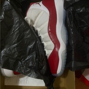 Jordan Kids Sneakers Red and White